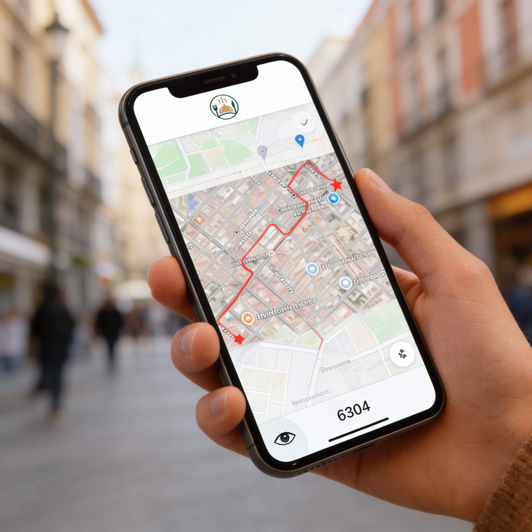 You receive a GPS report